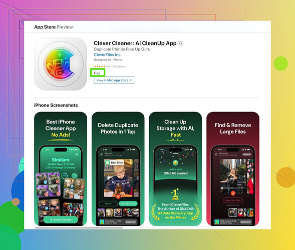 Clever Cleaner App