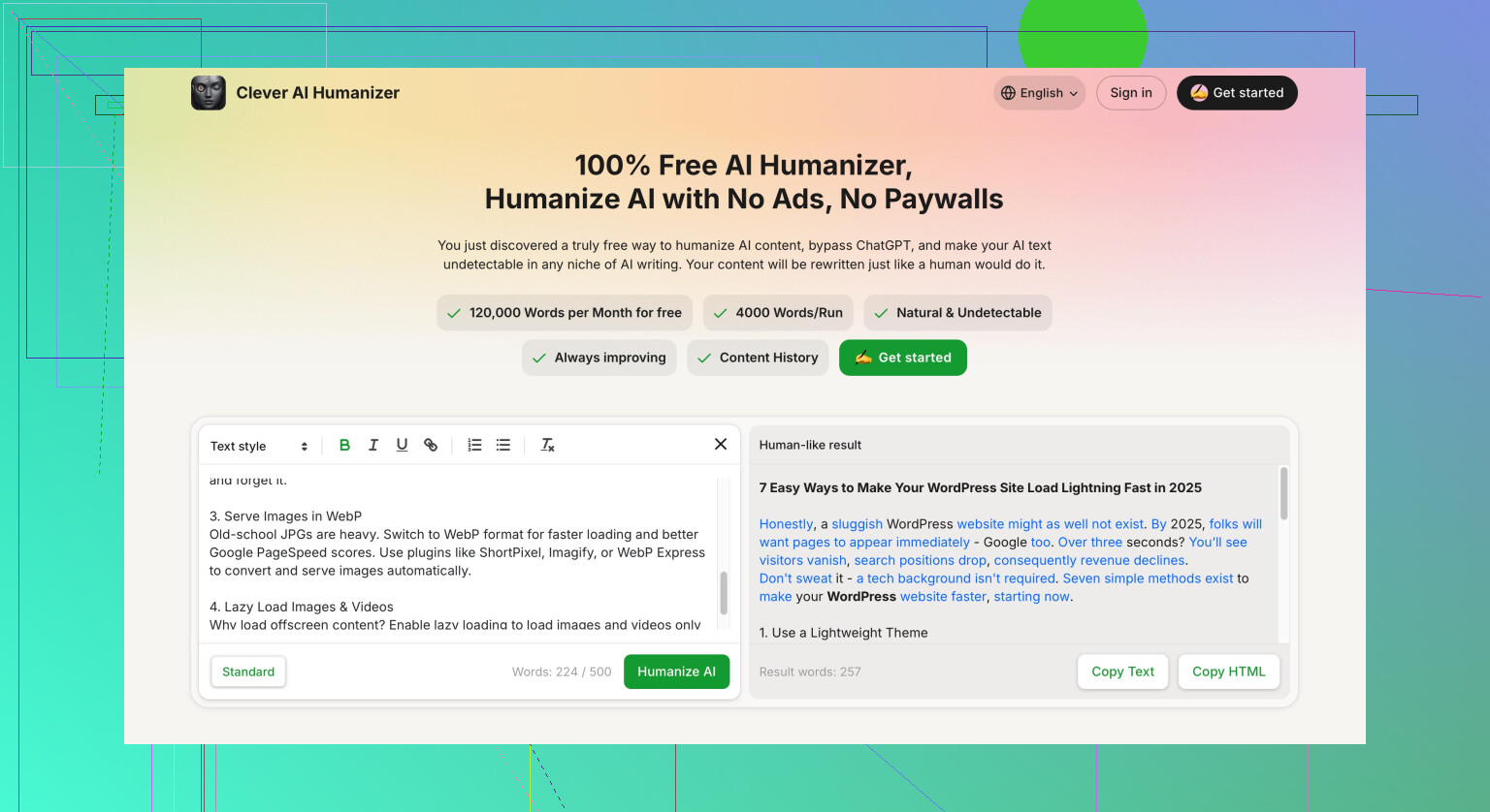 How can I make my AI essay sound more human?