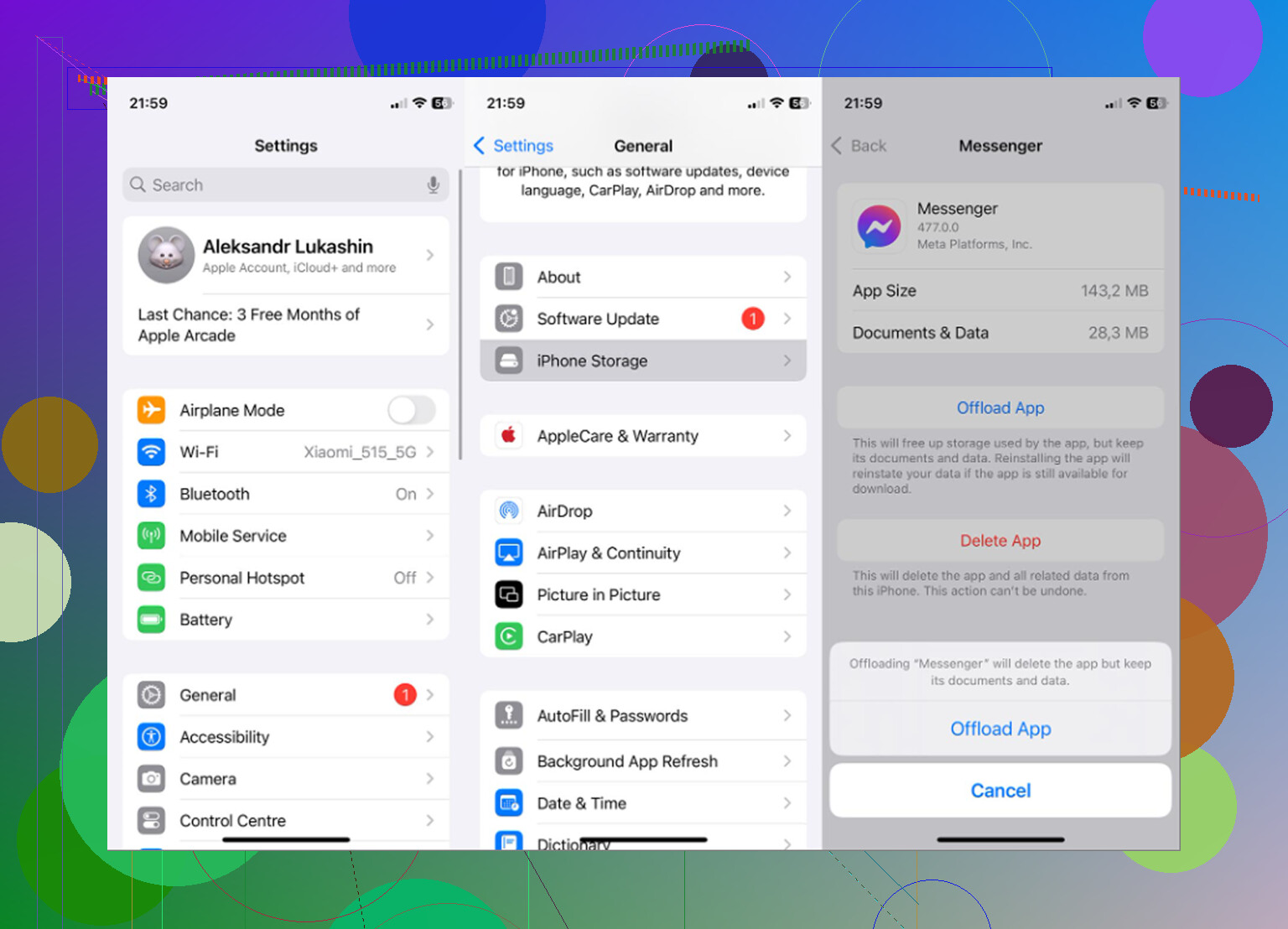 Hoe wis ik de cache van Facebook Messenger als de optie ontbreekt?