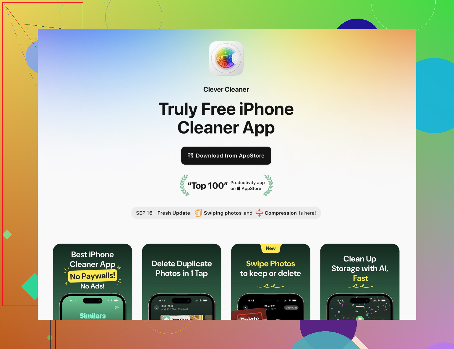 How can I compress a photo on my iPhone?