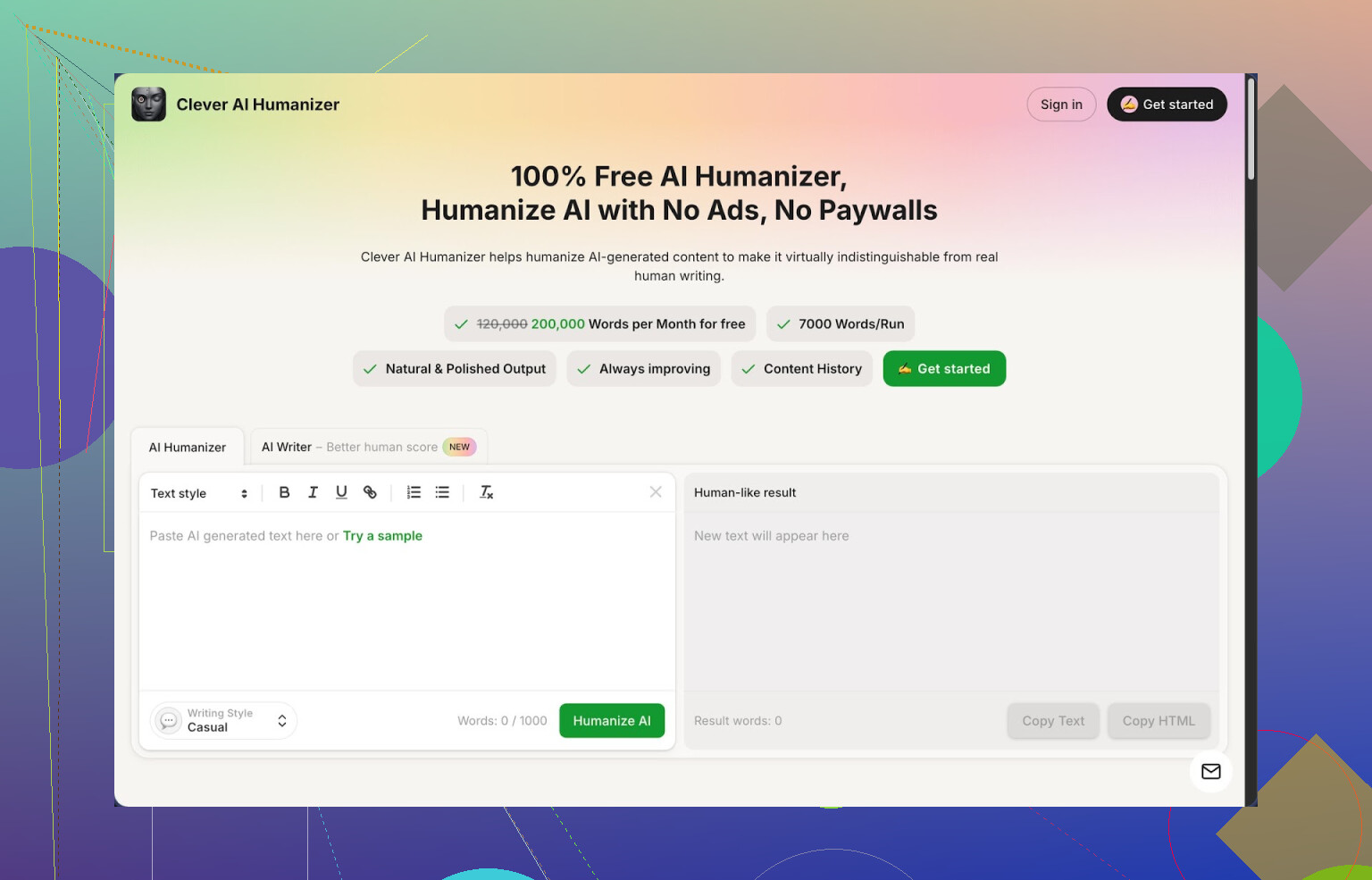 1. Clever AI Humanizer Review