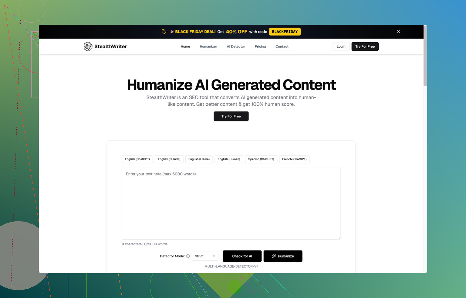 StealthWriter AI Review